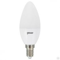 Лампа светодиодная LED 10вт 230в Е14 белый, свеча Elemehtary Gauss, шт