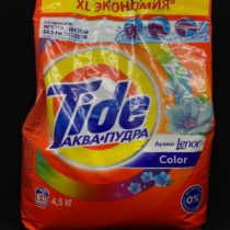 Стир порошок TIDE Аквапудра 2 в 1 Lenor Color автомат 4.5 кг, шт.