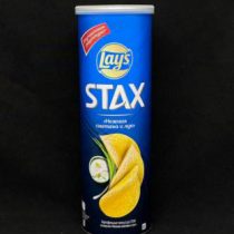 Чипсы LAY'S Стакс Сметана Лук 140 гр, шт