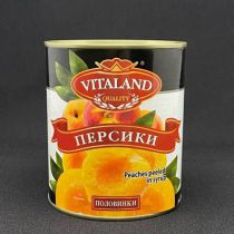 Персики в сиропе VITALAND 850 мл, шт.