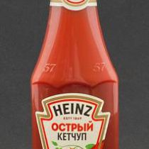 Кетчуп HEINZ острый 1000Г, ШТ