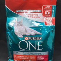 Корм Purina ONE говядина 3 кг,шт