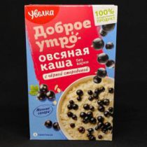 Каша овсяная момент. черная смородина  (Доброе утро) 5*40 гр., шт.