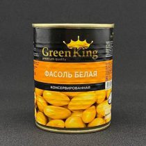 Фасоль белая в с/с ключ Green King, 400 гр, (сухой вес 220 гр), шт.