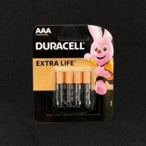 Батарейки DURACELL AAA 4 шт, уп