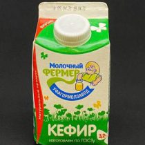 Кефир Молочный Фермер 3,2% пюрпак 450 гр, шт.