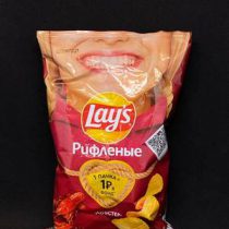 Чипсы LAY'S рифленые ЛОБСТЕР 90 гр, шт