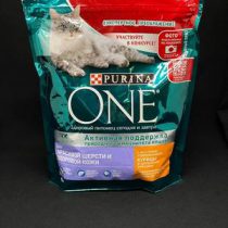 Корм Purina ONE курица с цельными злаками 750гр,шт