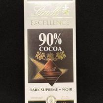 Шоколад LINDT какао 90% 100гр,шт