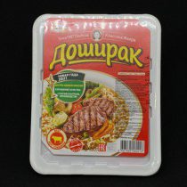 Лапша Б/П Доширак со вкусом говядины 90гр, шт