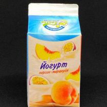 Йогурт питьевой "Молочный фермер" со вкусом "Персик-маракуйя" 2,5% пюрпак 450г, шт