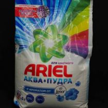 Стир порошок ARIEL Аквапудра для цветного белья, 3 кг, шт.