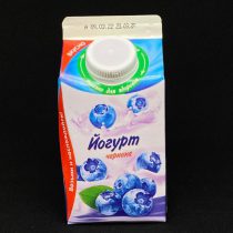 Йогурт питьевой "Молочный фермер" со вкусом "Черника" 2,5% пюрпак 450г, шт