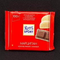 Шоколад RITTER горьк с марцип 100г, шт