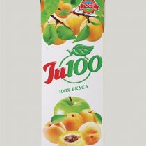 Сок Ju100 Абрикосово-яблочный 1л (12), шт