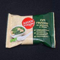 Суп ASIANFUSION грибной со шпинатом и яйцом 12 г.