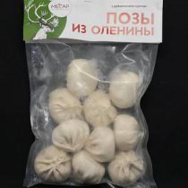 Позы с олениной (жир куриный), 600 гр, зам., шт.