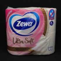 Туал.бумага ZEWA Ultra Soft с перфорацией и растворимой фтулкой, 4 сл 4 рул, уп