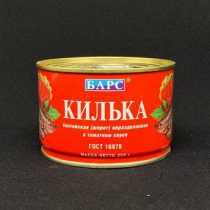 Килька в т/с БАРС 250 г., шт.