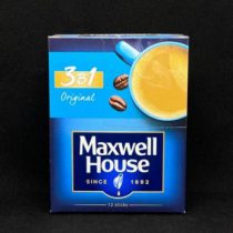 Напиток кофейный растворимый MAXWELL HOUSE 3 в 1,14 гр.(12*12), блок