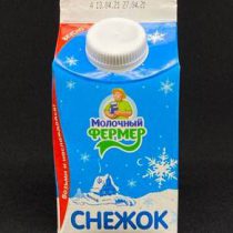 Снежок Молочный Фермер 2,5% пюрпак 450 гр, шт.
