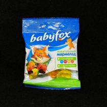 Мармелад Babyfox бегемоты 30 гр, шт.