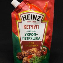 Кетчуп HEINZ Шашлычный Укроп-петрушка д/п 320 гр, шт.